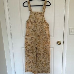 Zara Floral Overalls